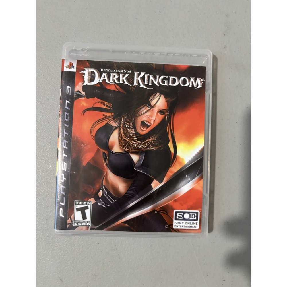PS3 Untold Legend's Dark Kingdom video game